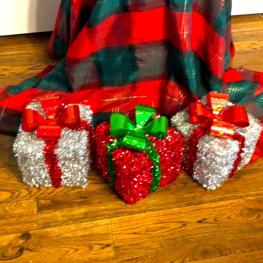 Trio Decorative Christmas Packages